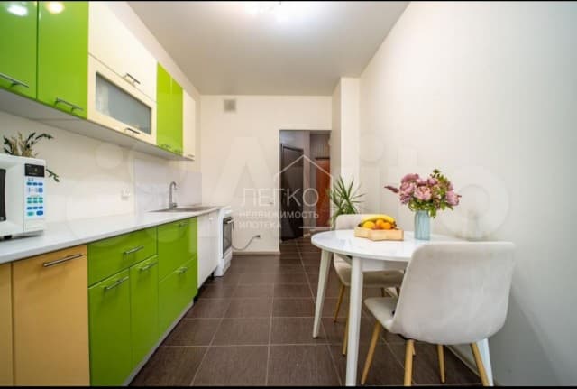 1 комн., 38 м², Монолитно-каркасный 2