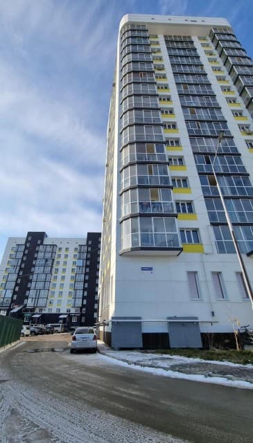 1 комн., 39 м², Монолитно-каркасный, Автодорожная 10