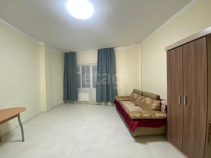 Студия, 30 м², Монолитно-каркасный