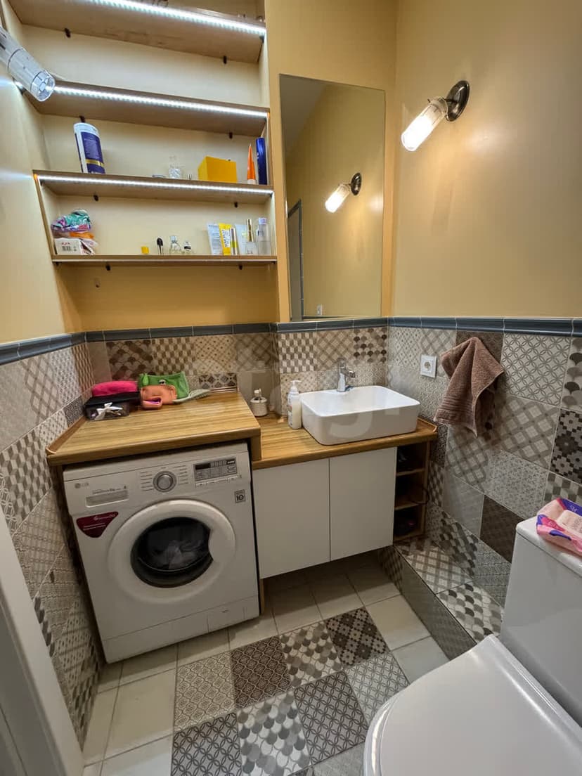 1 комн., 36 м², Инд. планировка 8