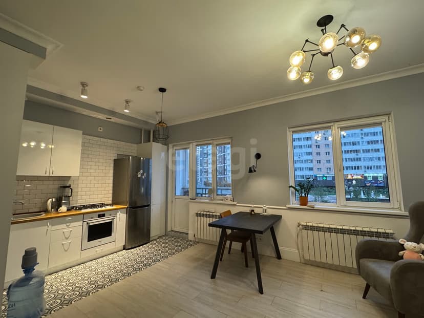 1 комн., 36 м², Инд. планировка