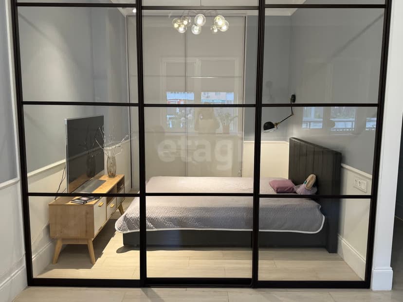 1 комн., 36 м², Инд. планировка 5