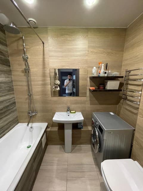 1 комн., 40 м², Монолитно-каркасный, Прометей, ЖК 3