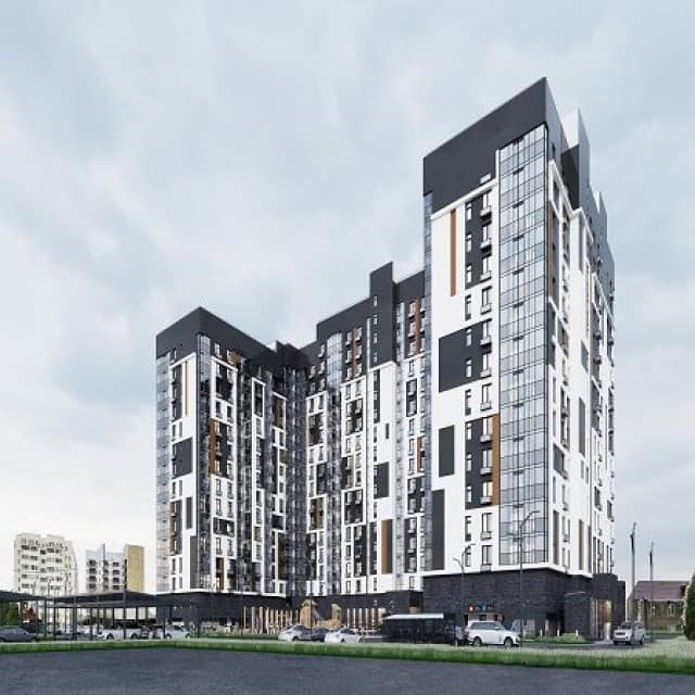 1 комн., 36 м², Монолитно-каркасный, Сайсары