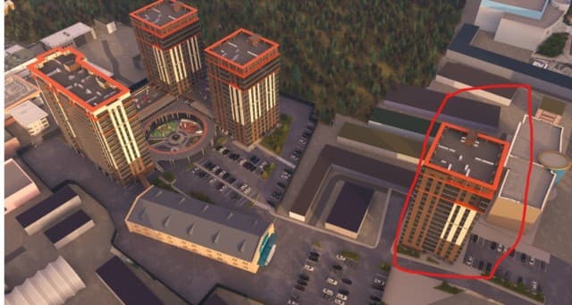 2 комн., 49 м², Монолитно-каркасный, Крестьянский рынок, стадион "Туймаада" 3