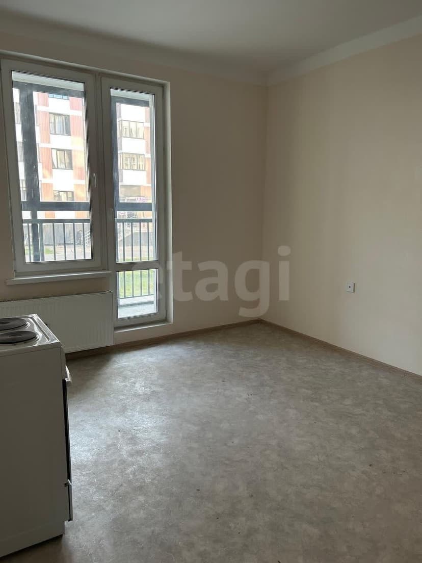Студия, 26 м², Монолитно-каркасный 3