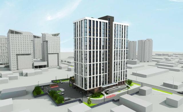 1 комн., 37 м², Монолитно-каркасный, Залог 2