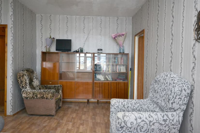 2 комн., 44 м², Хрущевка 3