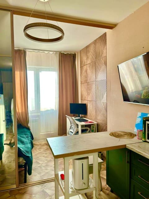 Студия, 24 м², Блочный, Сайсары 6