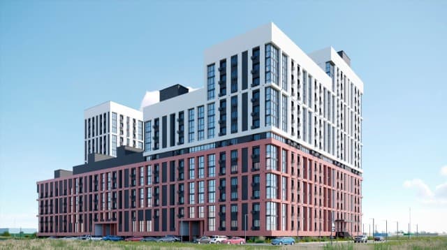 1 комн., 34 м², Монолитно-каркасный, Другие районы 2