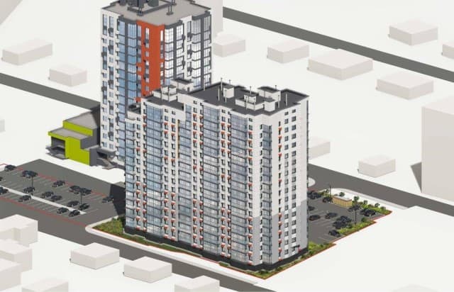 1 комн., 50 м², Монолитно-каркасный, 103 квартал (Ростелеком)