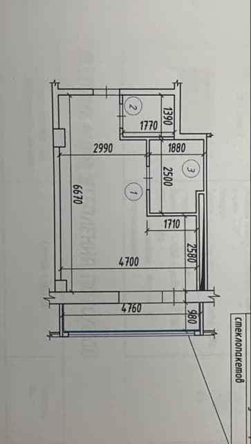 Студия, 34 м², Монолитно-каркасный, 203 мкрн. 4