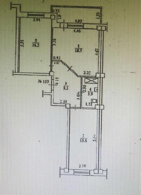 2 комн., 65 м², Монолитно-каркасный, Центр - район пл. Дружбы 2