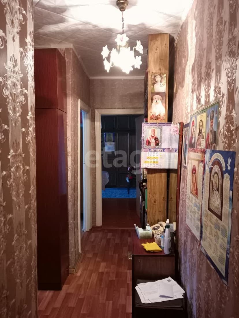 3 комн., 58 м², Инд. планировка 4