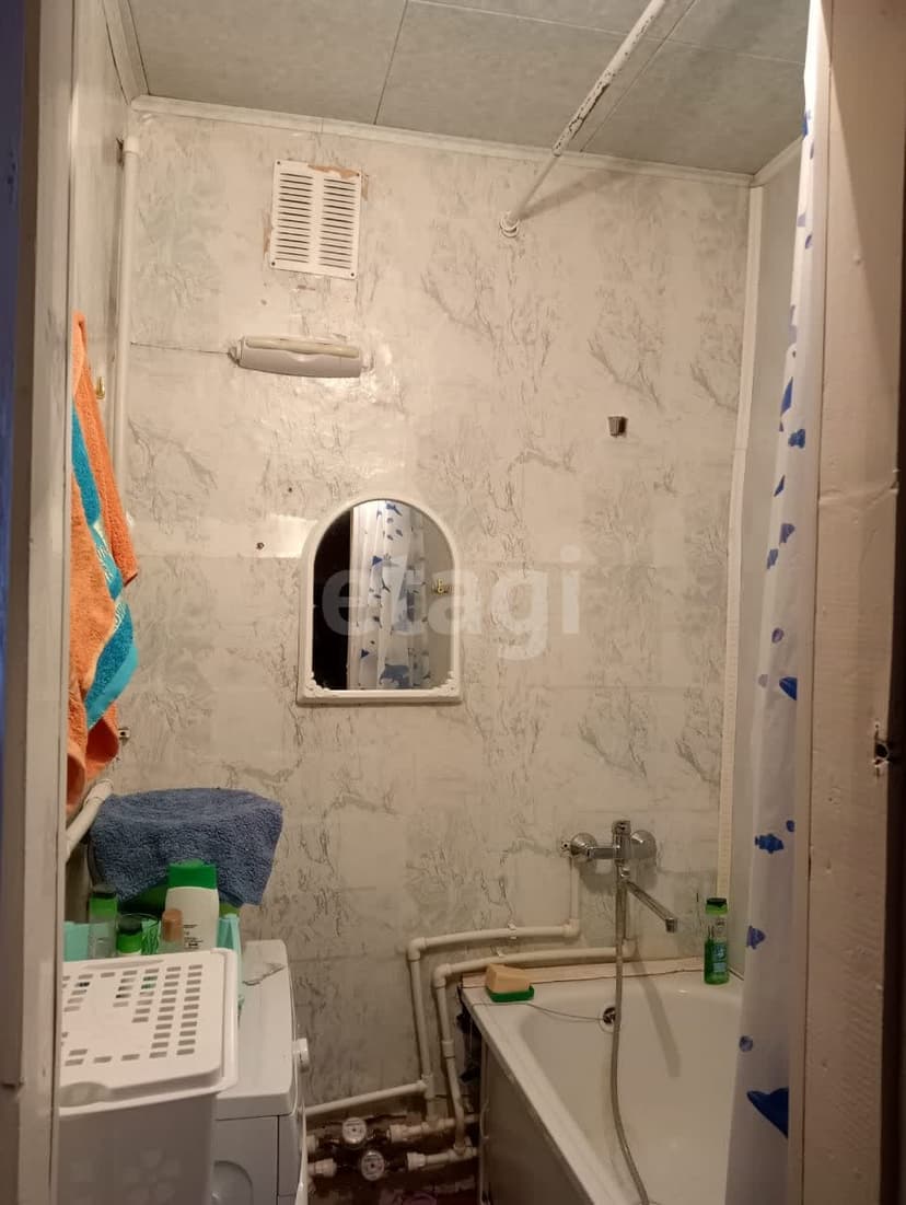 3 комн., 58 м², Инд. планировка 7