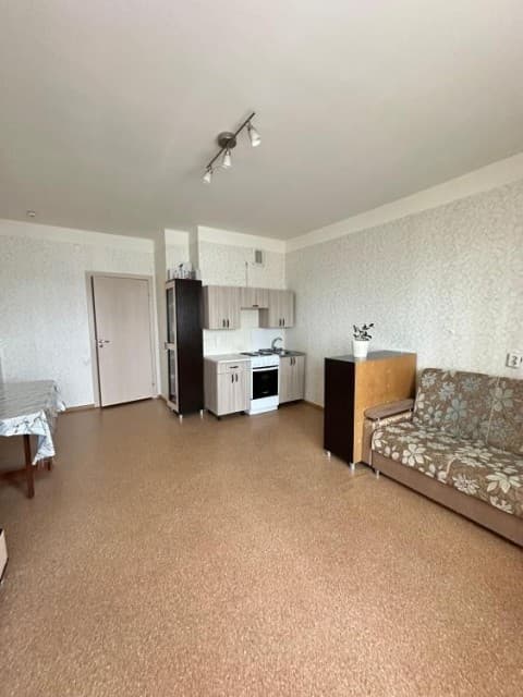 Студия, 27 м², Монолитно-каркасный, Областная больница, рынок "Манньыаттаах" 9