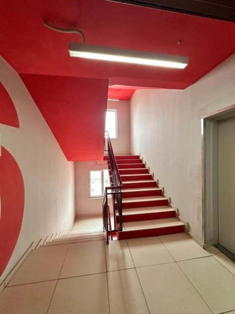 Студия, 27 м², Монолитно-каркасный, Областная больница, рынок "Манньыаттаах" 12