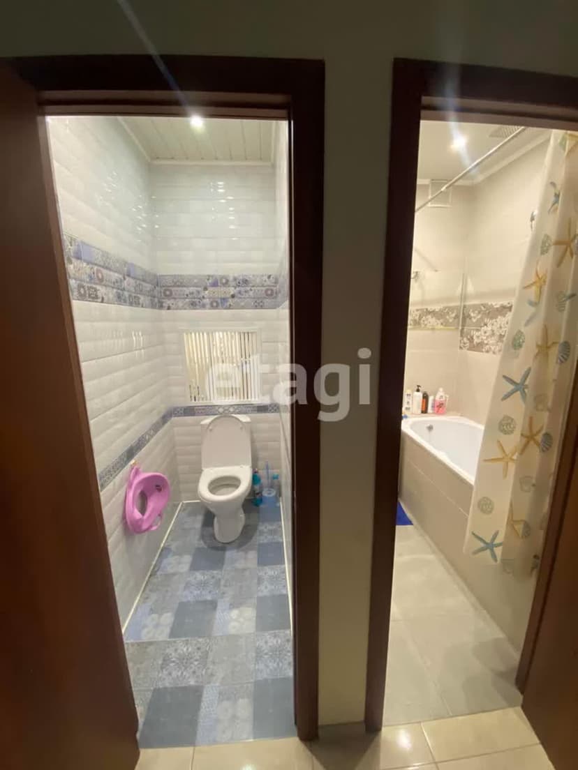 2 комн., 60 м², Инд. планировка 2