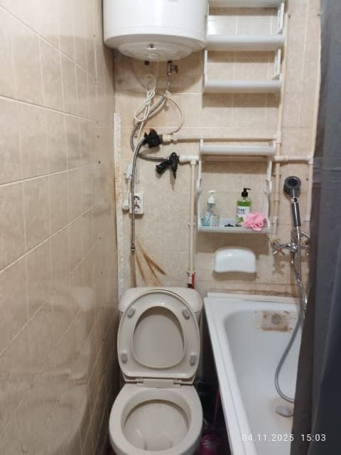 1 комн., 26 м², Дерев. б/у, 103 квартал (Ростелеком) 3