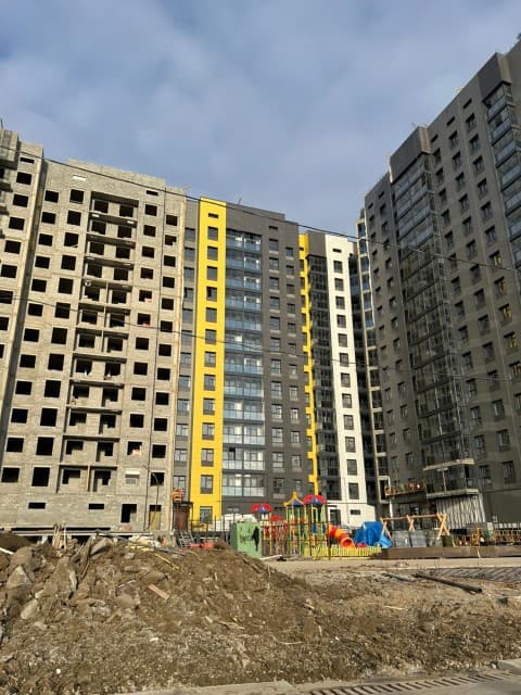 2 комн., 45 м², Монолитно-каркасный 9