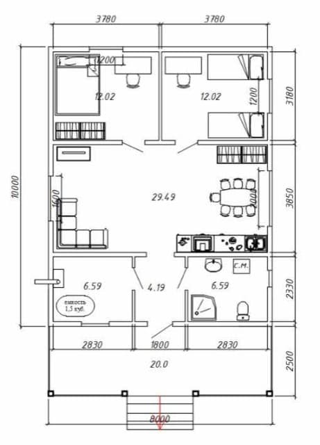 1000 м², земельные участки, продаю 10