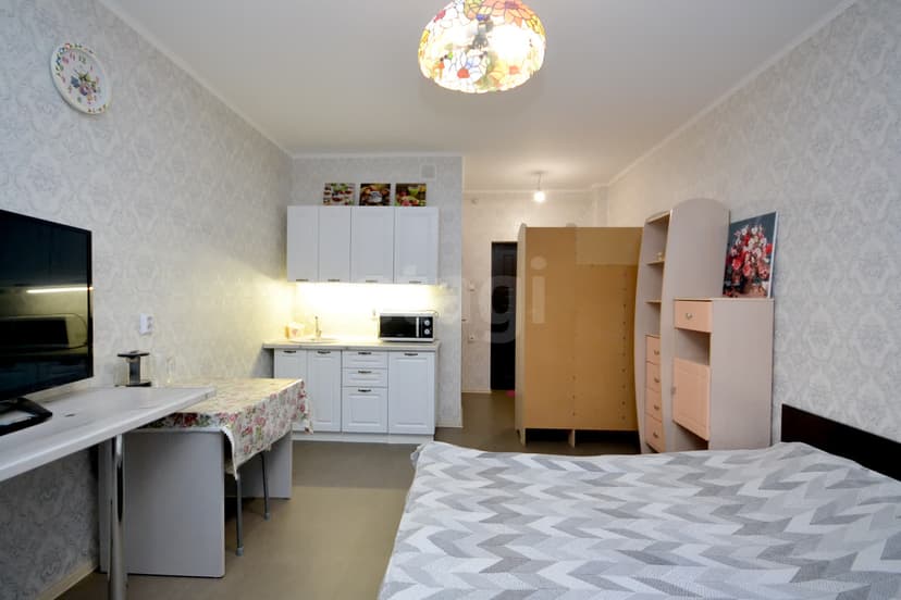 Студия, 25 м², Монолитно-каркасный 4