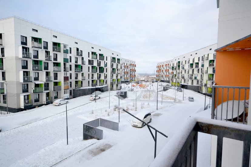 Студия, 25 м², Монолитно-каркасный 4