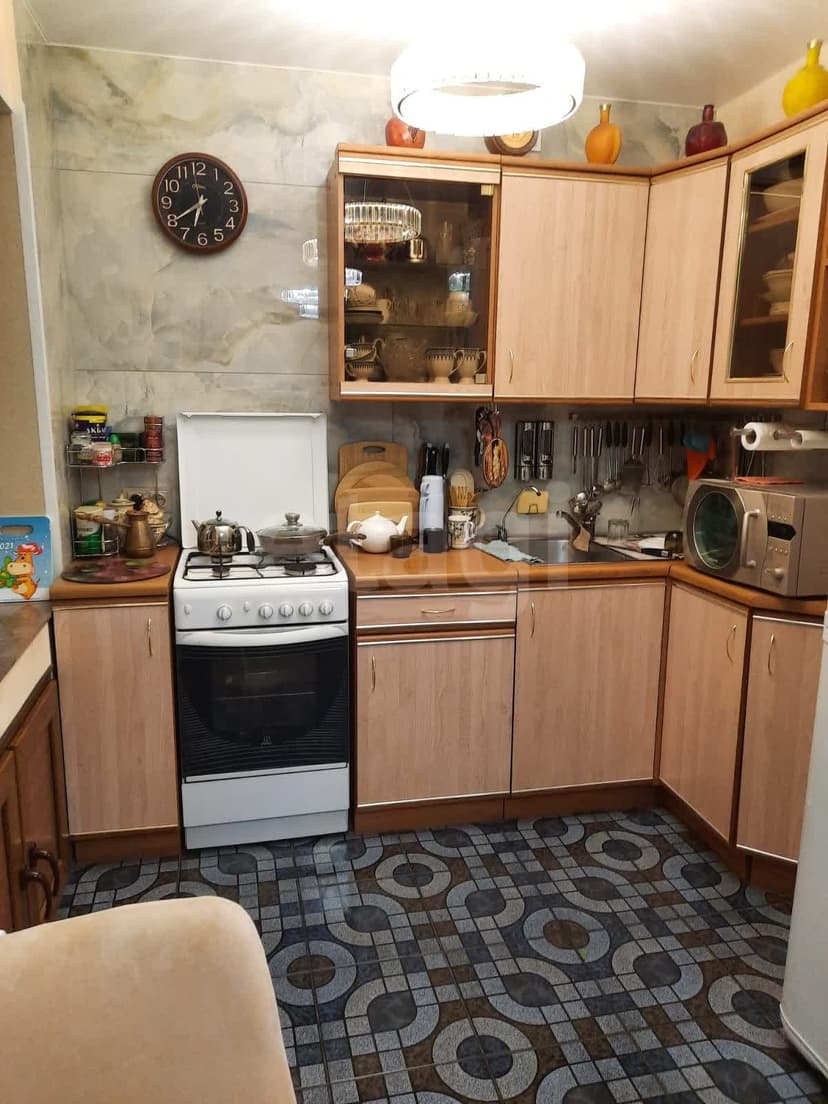 3 комн., 54 м², Хрущевка 3