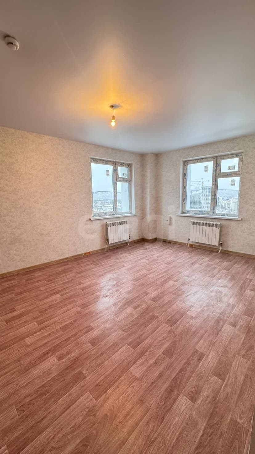 2 комн., 60 м², Инд. планировка 3