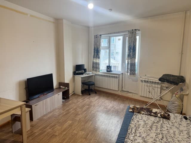 Студия, 28 м², Монолитно-каркасный, Сайсары 3