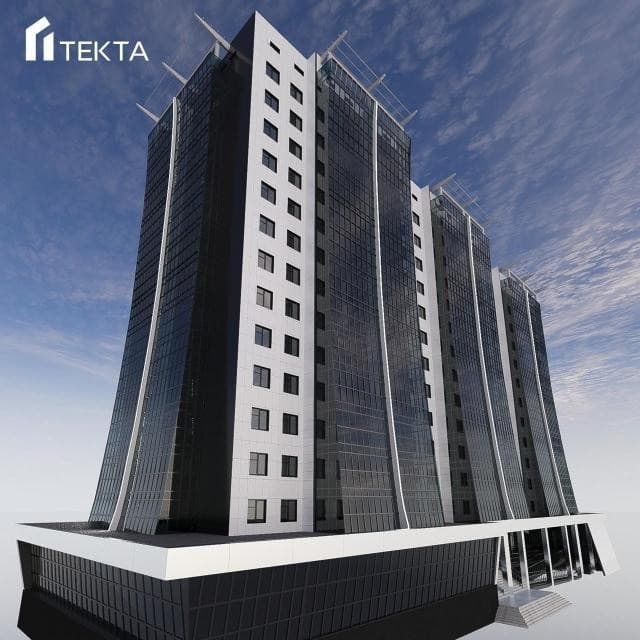 2 комн., 62 м², Монолитно-каркасный, Апельсин