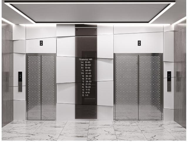 2 комн., 65 м², Монолитно-каркасный, Апельсин 6