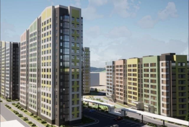 1 комн., 28 м², Монолитно-каркасный 2