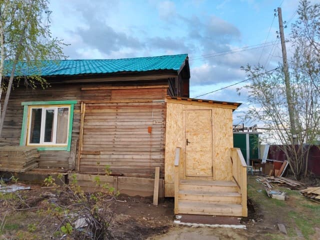 2 комн., Дерев. б/у, Кангалассы