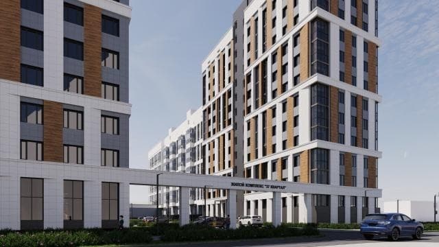 3 комн., 59 м², Инд. планировка, Залог