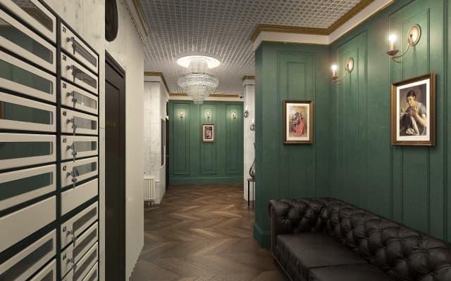 2 комн., 46 м², Инд. планировка 5