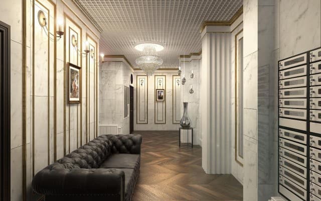 2 комн., 46 м², Инд. планировка 2