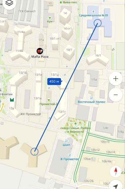 2 комн., 70 м², Монолитно-каркасный, Прометей, ЖК 6