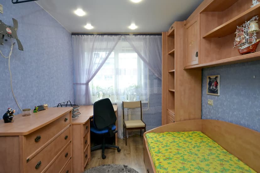 3 комн., 57 м², Хрущевка 3