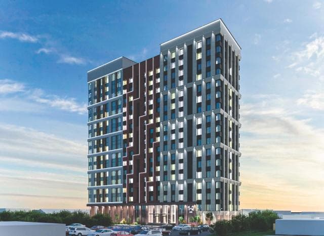 3 комн., 75 м², Монолитно-каркасный, Залог 9