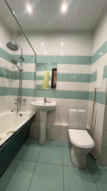 1 комн., 41 м², Монолитно-каркасный, Областная больница, рынок "Манньыаттаах"