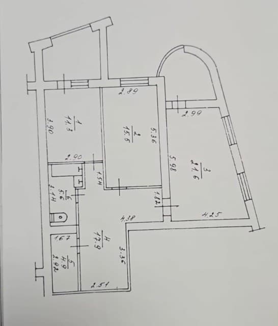 Больше 4 комн., Инд. планировка, Площадь Победы 18