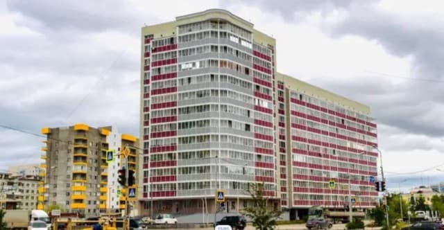 Студия, 25 м², Монолитно-каркасный, Крытый рынок