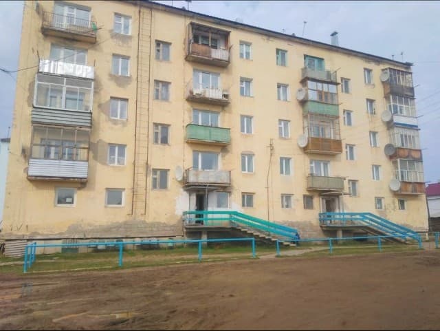 2 комн., 53 м², Блочный, Улус 9