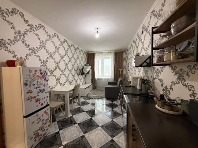 1 комн., 42 м², Блочный, Сайсары