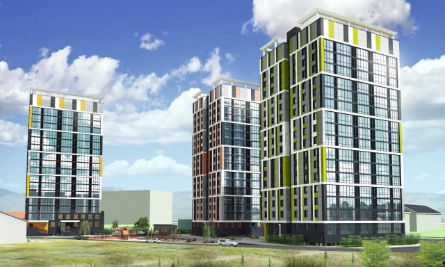 1 комн., Монолитно-каркасный 3