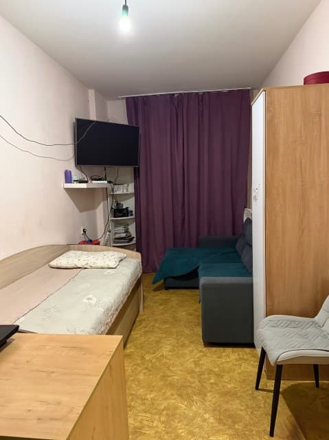 1 комн., 29 м², Монолитно-каркасный, ГРЭС