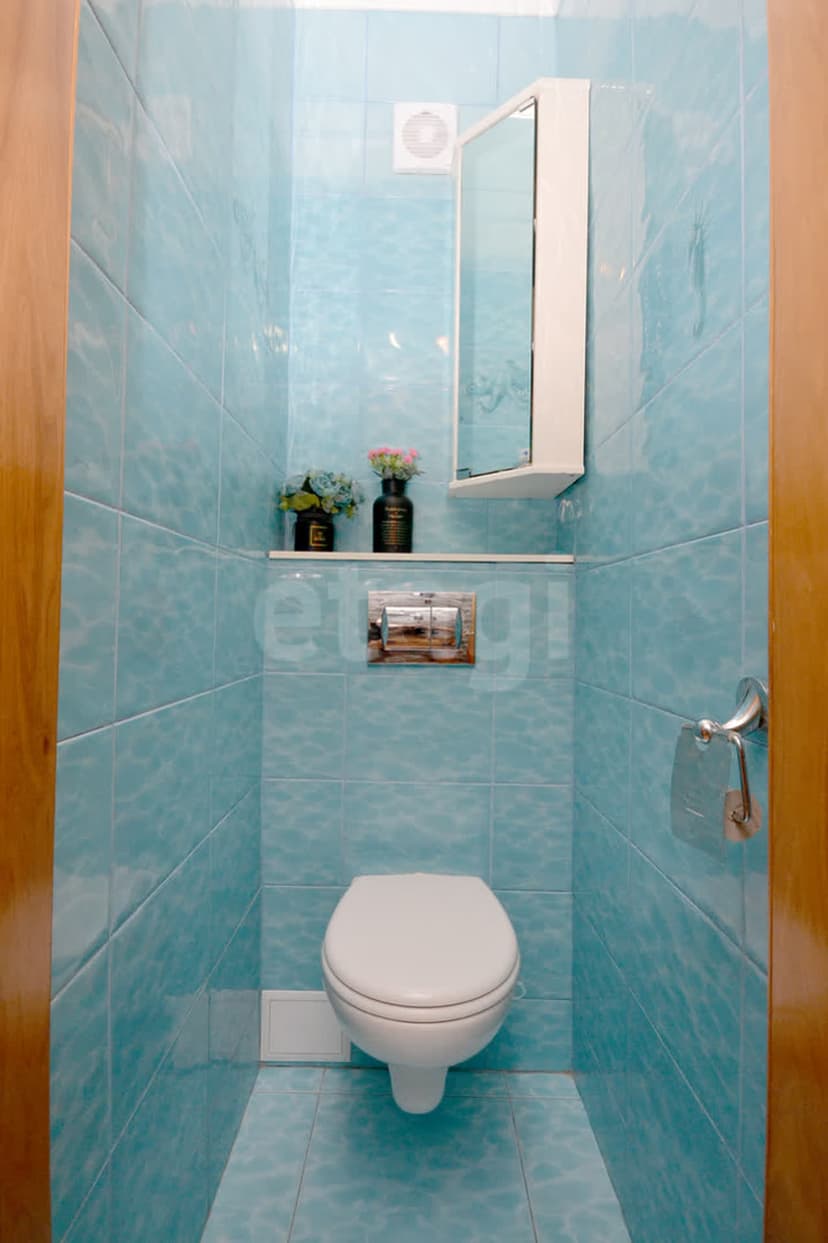 3 комн., 80 м², Инд. планировка 9