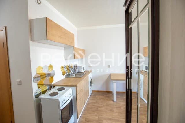 Студия, 28 м², Монолитно-каркасный, Сайсары 2