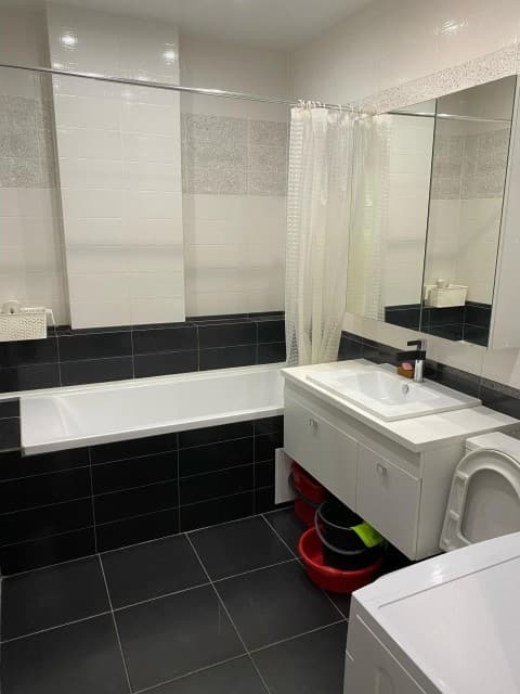 1 комн., 40 м², Монолитно-каркасный, Прометей, ЖК 7